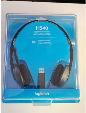 LOGITECH H340 headset for clear calls and online meetings