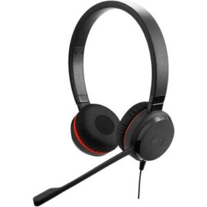 Noise-canceling microphone of Jabra Evolve 30 II headset